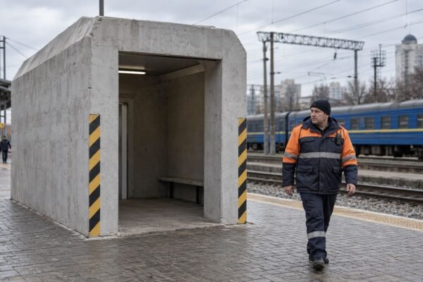 В Киеве и области установили 33 мобильных укрытия на железной дороге: планируют еще 128