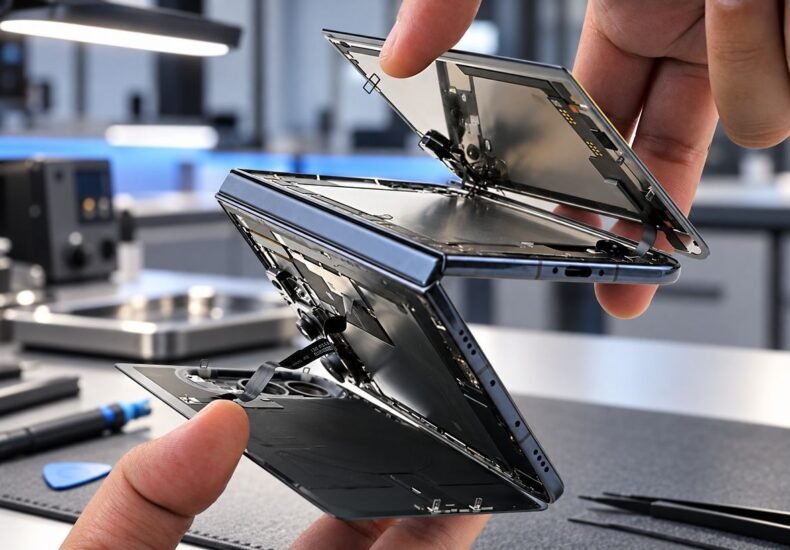 Рекорд среди складных смартфонов: iFixit показали, что не так с iPhone Duo