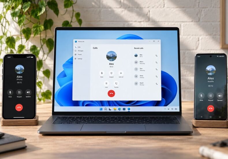 Вызовы с ПК в Windows 11: как подключить iPhone и Android